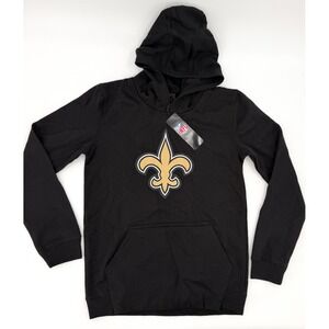 New Orleans Saints Hoodie Youth‎ Large Black NFL Football Team Apparel Pullover